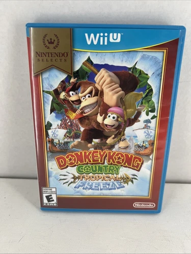 Donkey Kong Country: Tropical Freeze Nintendo Selects Wii U Complete W/ Insert