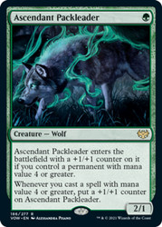 Ascendant Packleader - Innistrad: Crimson Vow #186/277 Rare