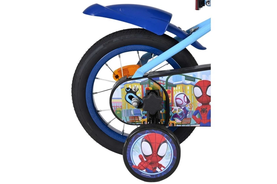 12 Zoll Kinder Jungen Fahrrad Kinderfahrrad Rad Marvel Spidey Amazing Friends - Bild 4 von 4