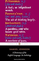 Samuel Johnson - A Dictionary Of The English Language An Anthology - - G245Z
