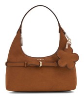Guess Taylor Mini Hobo Handtasche Schultertasche Tasche Cognac Hellbraun Neu