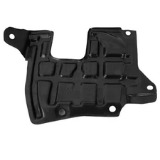 FRONT DRIVER SIDE FENDER SPLASH SHIELD; US BUILT; MADE OF PP PLASTIC