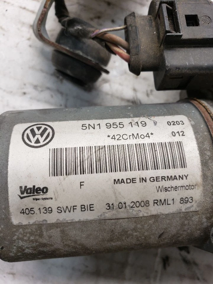 Motor limpiaparabrisas Alemania construido VIN con primer dígito compatible con 09-18 TIGUAN 1402275 Foto 4 de 4