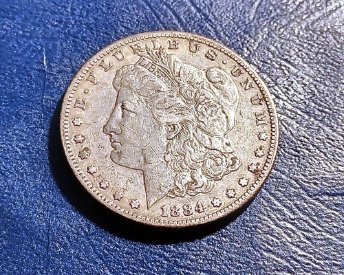 XF 1884-S Morgan Dollar