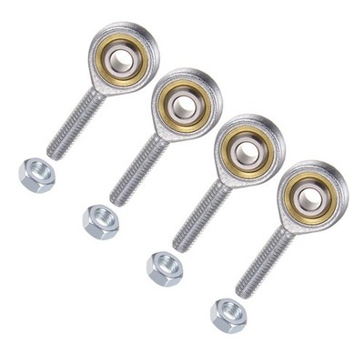 4 Pack SA6TK POSA6 M6 Male Rod End Bearing M6x1 Right Hand Thread