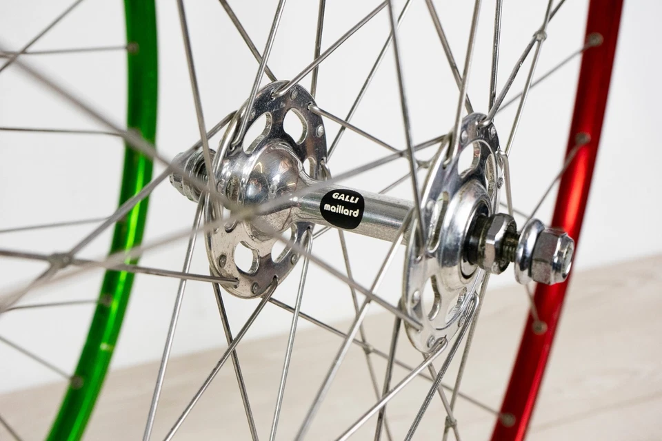 GALLI MAILLARD TRACK WHEELS 700c 28" SCHLAUCHRAD VINTAGE 80ER FAHRRAD FIAMME - Bild 2 von 4