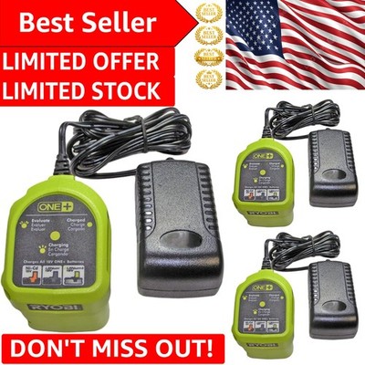 Safe & Reliable 18V P119 Charger for NiCad and Lithium Ryobi Batteries