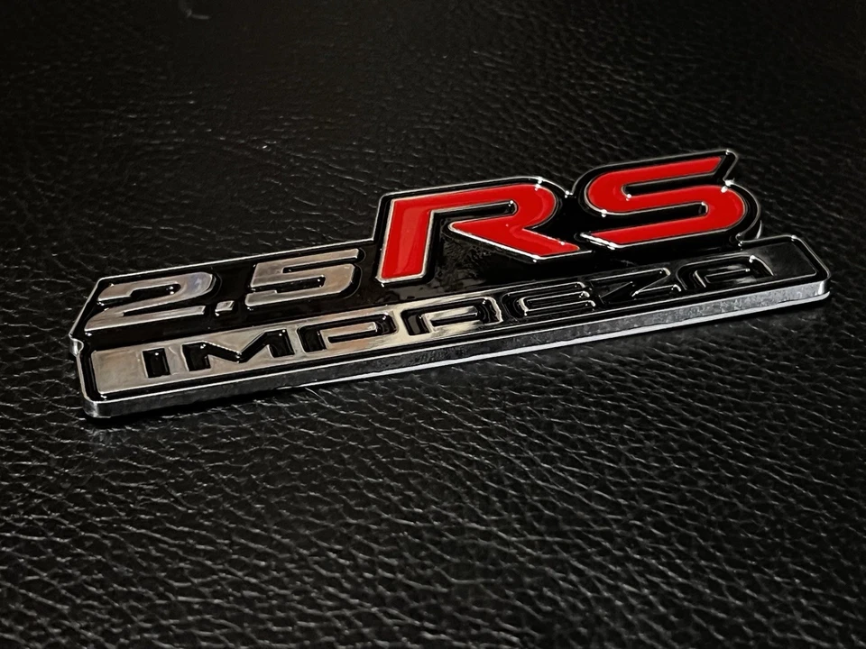 Subaru Impreza 2.5RS Insignia Emblema 98-01 Nuevo Metal 2.5 RS Foto 4 de 4