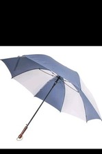 Paraguas Azul Para Lluvia Y Viento Grande Resistentes Sombrilla De Hombre Mujer