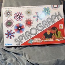 Kenner Spirograph Drawing Set Ages 8 Age Level 8-11 12-16 17 2020 MPN 1400
