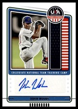 2023 Panini Stars & Stripes JADEN WOODS AUTO CNTC-JW