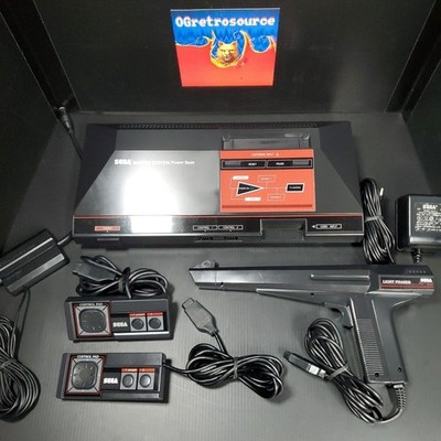 Sega Master System Model 3010-A Console Set- CPLT RESTORED | eBay