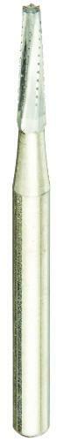 Fraises Carbure Kerr FG #701 - Forme Fissure Conique - Pour Fraiseuse Dentaire - Fabriqué Aux USA