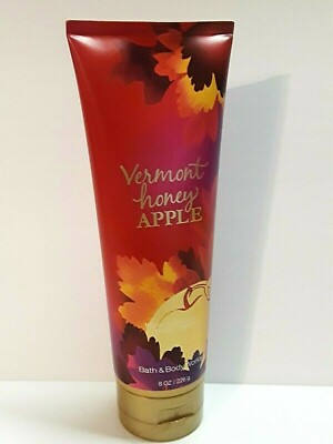 Bath & Body Works Vermont Honey Apple Triple Moisture Cream 8oz New Rare