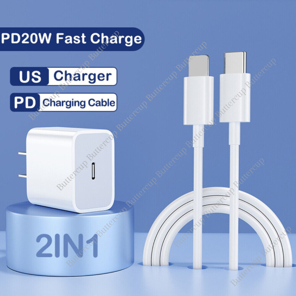 20W USB-C Fast Charger Adapter Fast Charger For iPhone 14/13/12/11 Pro Max/iPad