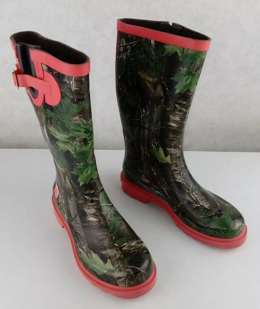 Realtree women's camo rain boots sales