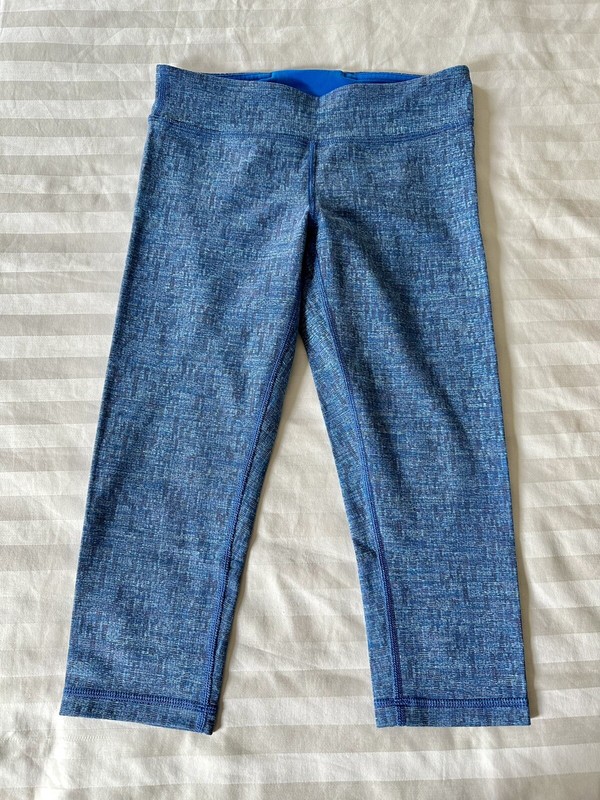 Ivivva by Lululemon Athletic Capri Pants Leggings Pull On Girls Size 12