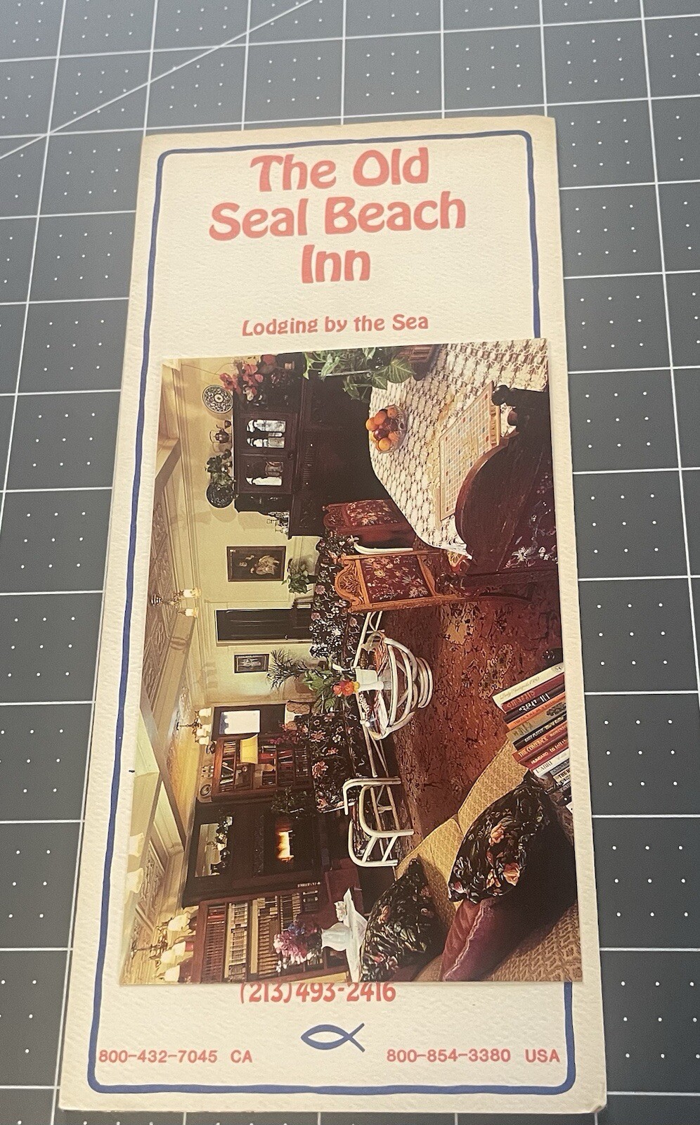 Vintage Seal Beach Inn Pamphlet and Postcards California Collectible
