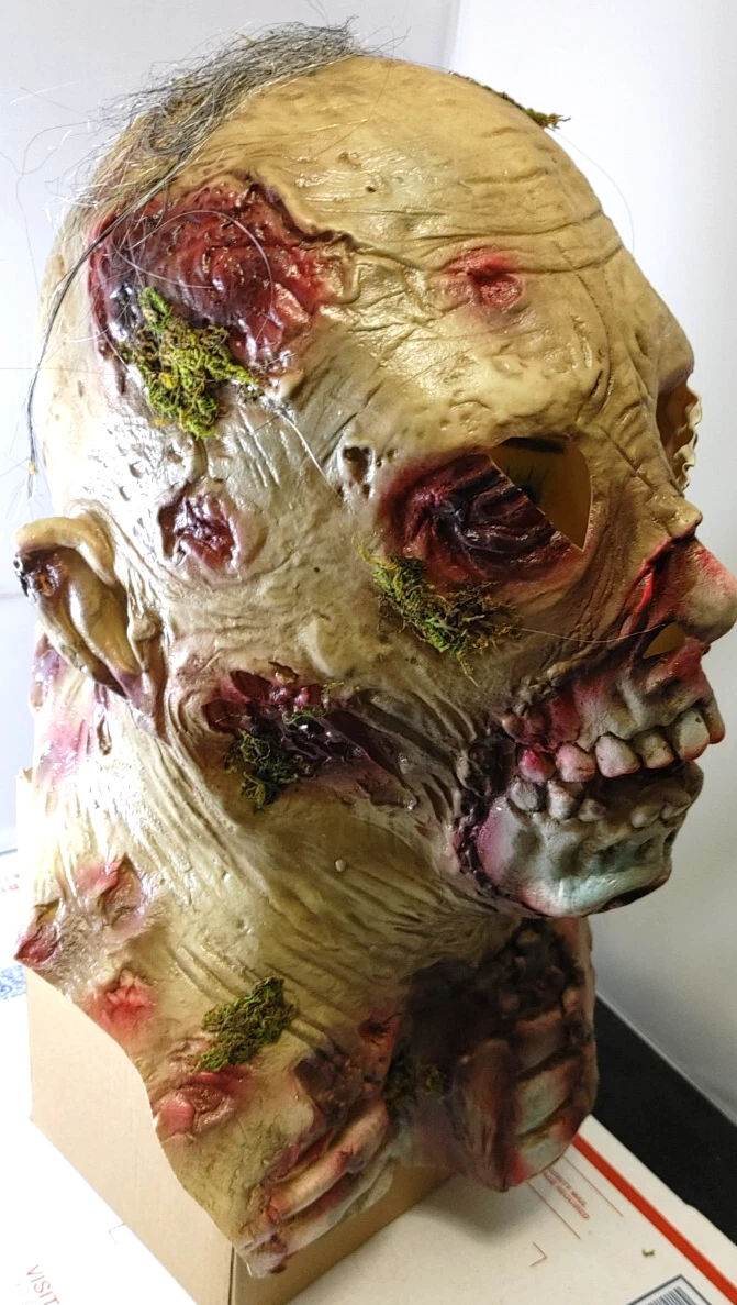 Zombie Latex Halloween Full Over Head Mask