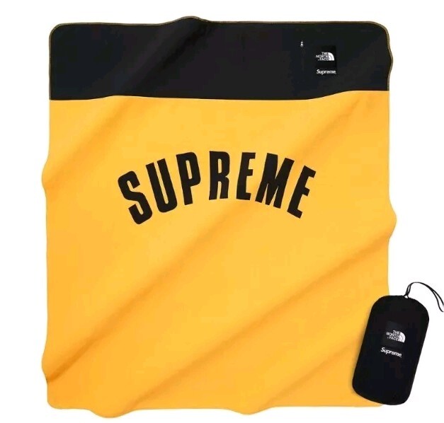 Supreme - supreme the north face fleece blanket 黒 Supreme The North Face Arc Logo Denali Fleece Blanket (SS19