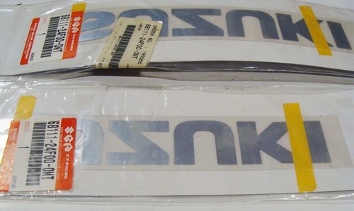 Suzuki GSX 1300 R Hayabusa Emblem Set Schriftzug Aufkleber Tank fuel genuine - Picture 3 of 6