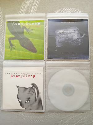 4 Stony Sleep CDs: Music For Chameleon; Slack Romance; This Kitten; Lady Lazarus