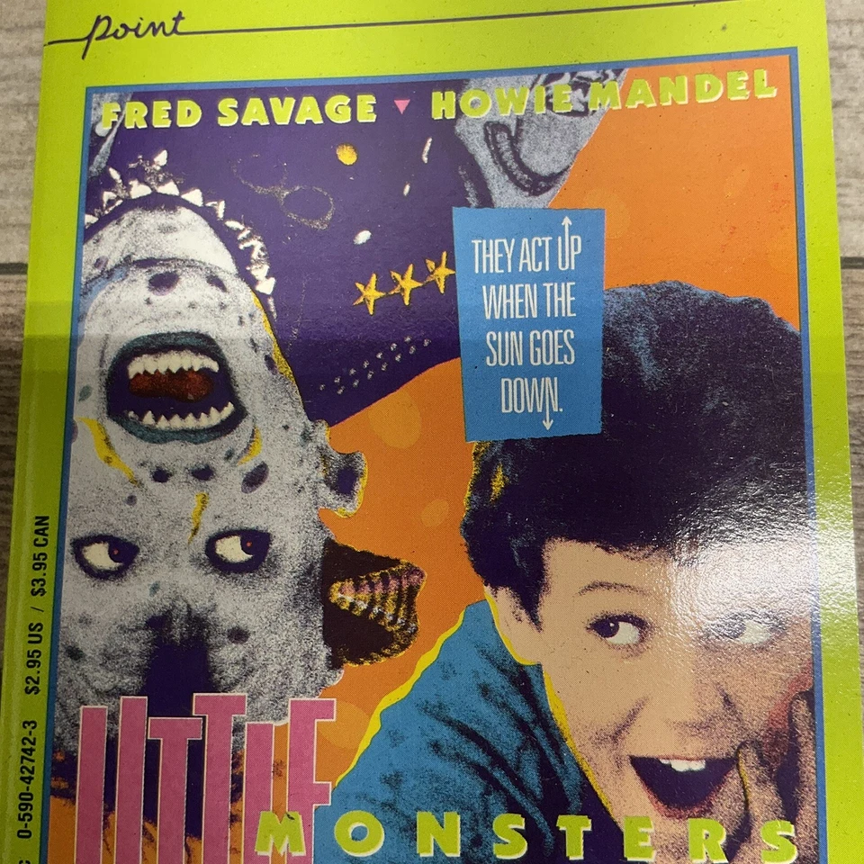 Little Monsters Movie Novel  Scholastic Paperback Fred Savage New Old Stock - Image 3 of 4