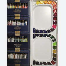 Acuarela Mijello MWCP-7036 Mission Gold Class 7 ml 36 colores Paleta Regalo