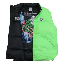 Billionaire Boys Club Matrix Reversible Quilted Down Vest Nigo Pharrell Men BBC