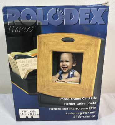 Rolodex / Photo Frame Card File / 2.25