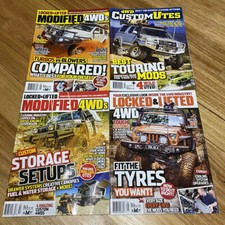 Custom 4WD Magazine Bundle X 4 - Modified And Customs + Free Post