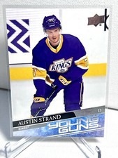 2020-21 Austin Strand RC Upper Deck Young Guns Rookie Los Angeles Kings #722