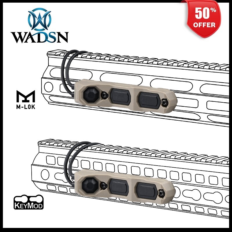 Axon Switch Dual-control three button SF/2.5/3.5/crane plug-SF Flashlight