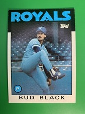 1986 Topps Bud Black #697 Kansas City Royals