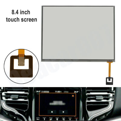 8.4'' Touch Screen Glass Digitizer Fit For Chrysler Dodge Maserati Ghibli Radio