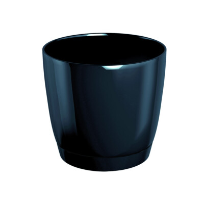 Prosper Plast 13,5 x 12,4 cm Coubi  Blumentopf Dunkelgrau