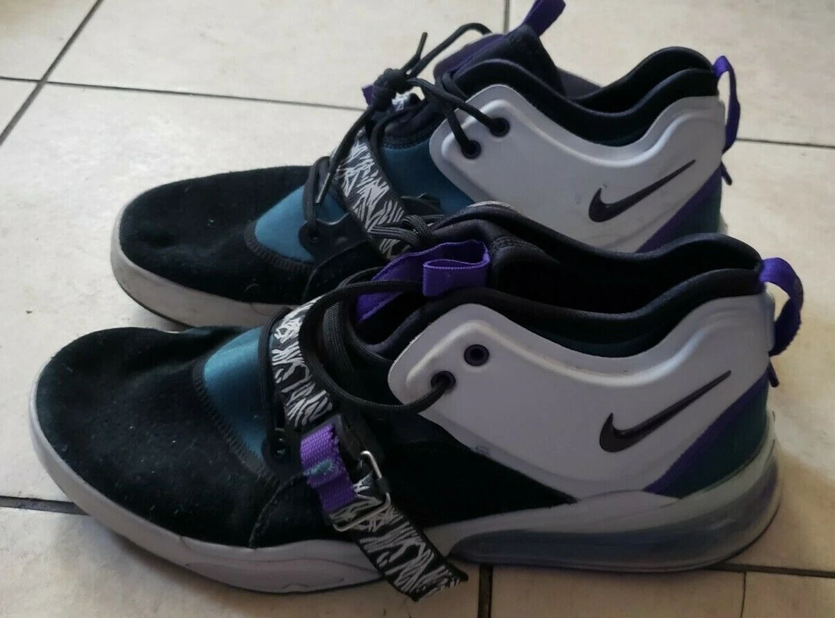 NIKE AIR FORCE 270 CARNIVORE BLACK PURPLE AH6772 005 SIZE 13