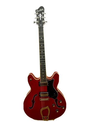 Hagstrom Viking Electric Guitar - Wild Cherry - Picture 1 of 3