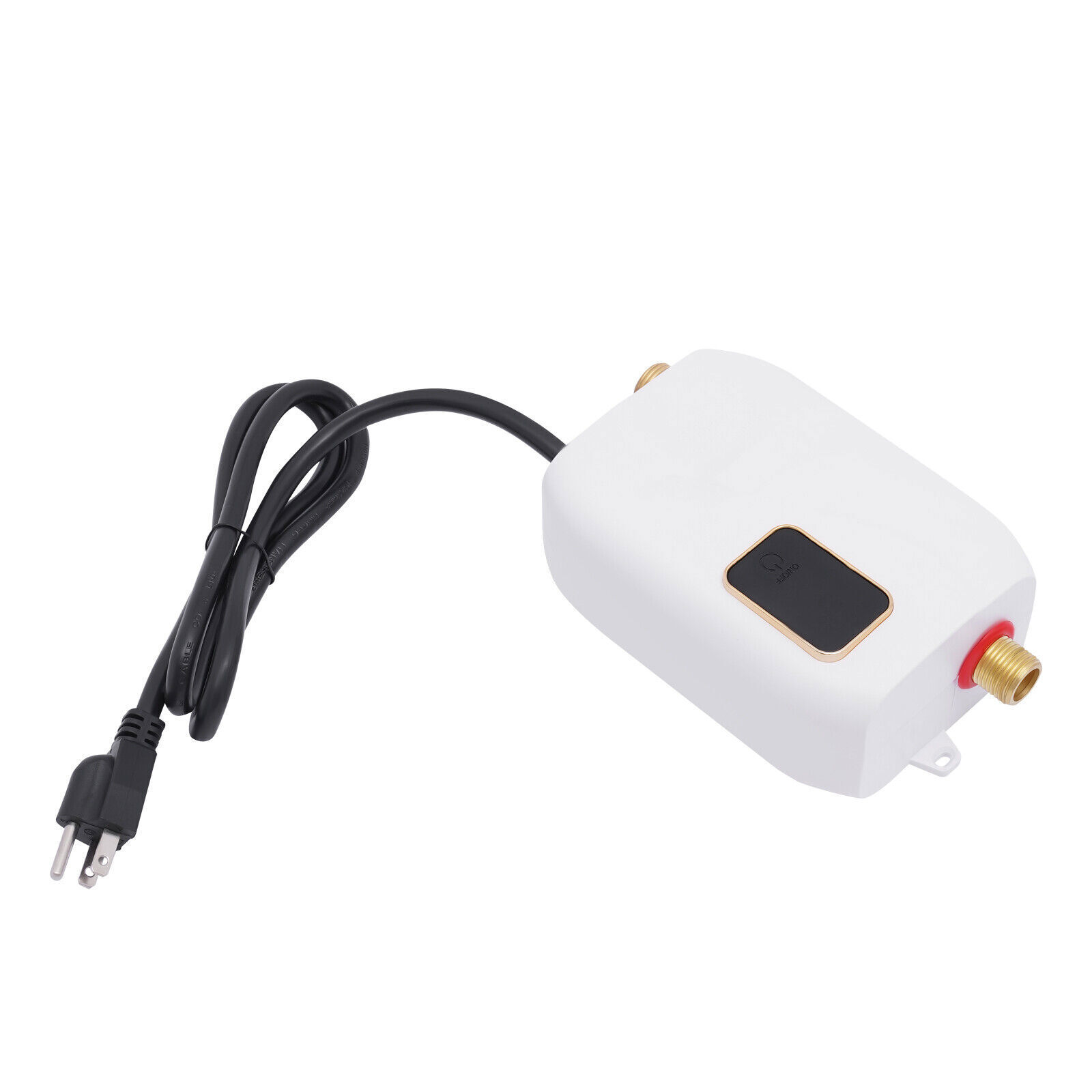 3KW Mini Instant Hot Water Heater Electric Tankless White 110V Corded