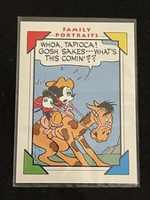 1991 Impel Disney Collector Cards FAMILY PORTRAITS #156 Daily Comic Strip (1940)