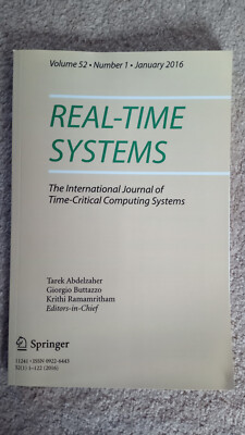 Real-time Systems - Volume 52 January 2016 ISSN 0922-6443 - T. Abdelzaher et al