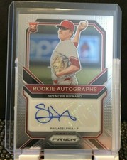 Spencer Howard 2021 Panini Prizm Rookie Autographs - Phillies