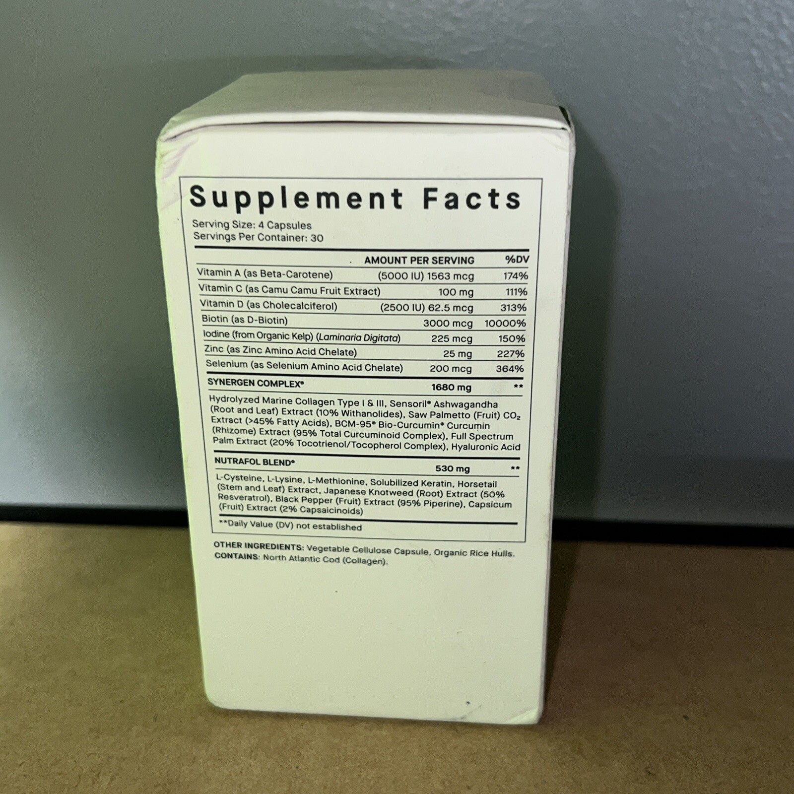 NUTRAFOL Women Hair Growth Wellness Nutraceutical/Hair Loss Capsule 120 Capsules eBay