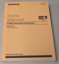 Caterpillar Cat IT38G Integrated Toolcarrier Parts Manual 7BS1 1998