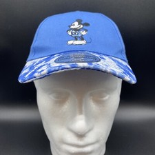 Disney Hat Boys-Girls Blue Mickey Minnie Mouse Berkshire Snapback Baseball Cap