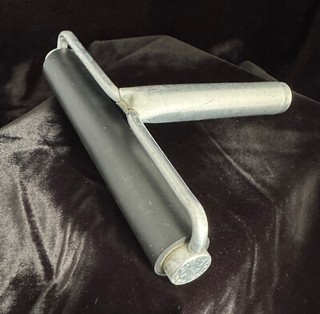 Vintage Mayfield print roller