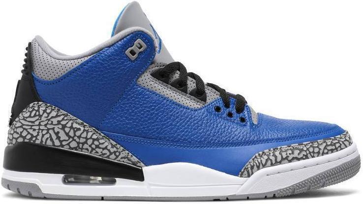 Jordan 3 Retro Varsity Royal 2020 - AJ3VARROYAL for Sale