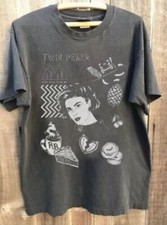 Twin Peaks Graphic Short Sleeve Charcoal Unisex Tshirt Reprint S-5XL HH04254