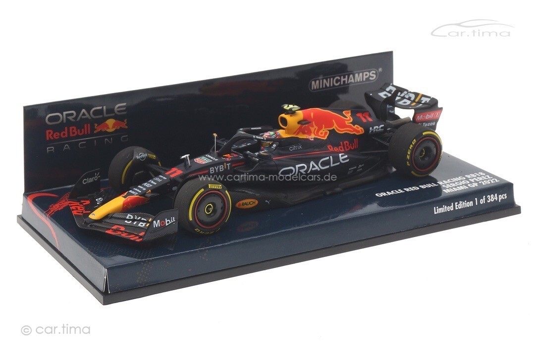 MINICHAMPS Oracle RedBull Racing RB18限定版