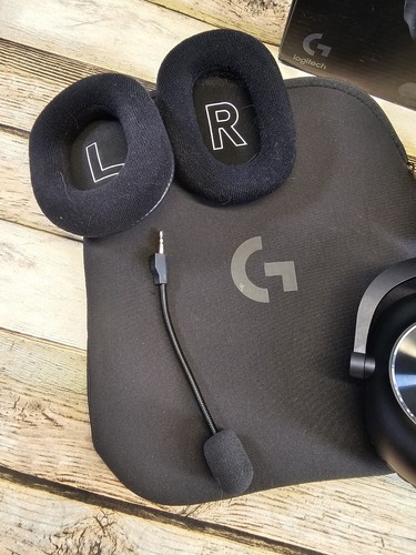 Logitech Pro X 2 Lightspeed Ear-Cup Bezprzewodowy zestaw słuchawkowy do gier TYLKO - ZOBACZ ZDJĘCIA - BLK - Zdjęcie 3 z 9